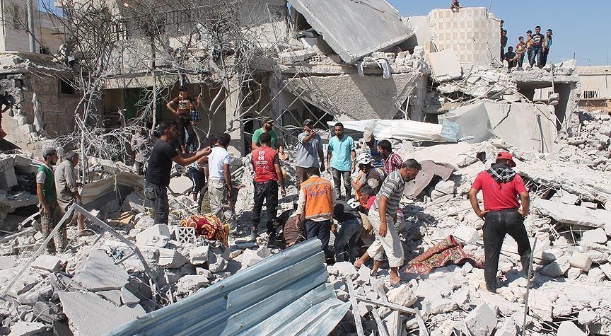 مقتل 24 مدنياً في قصف للنظام السوري على حلب وريفها