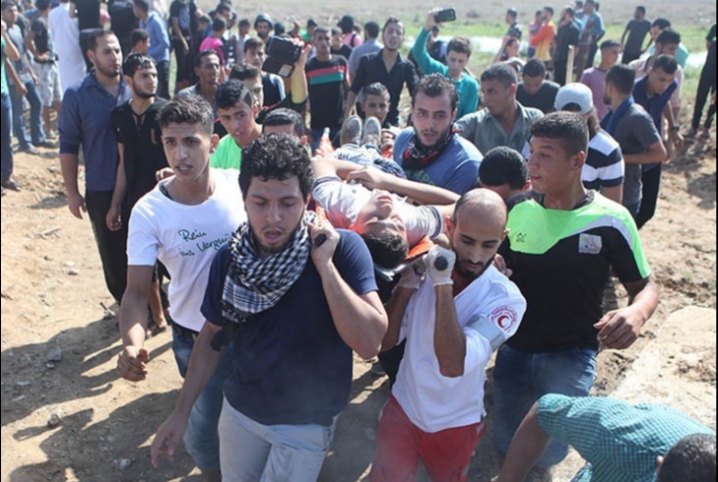  إصابة فلسطيني برصاص جيش الاحتلال الصهيوني