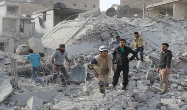  قصف روسي على حلب يقتل 8 مدنيين بينهم أطفال