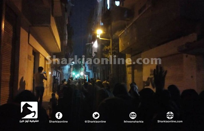  ثوار أبوكبير يواصلون حراكهم الثوري الرافض للانقلاب