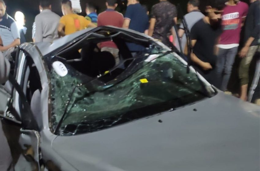  مصرع وإصابة 6 أشخاص في حادث بالعاشر