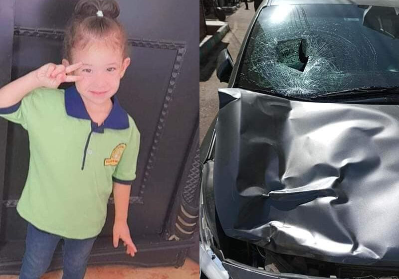  مصرع طفلة وإصابة شقيقها ووالدتها بحادث تصادم في الزقازيق