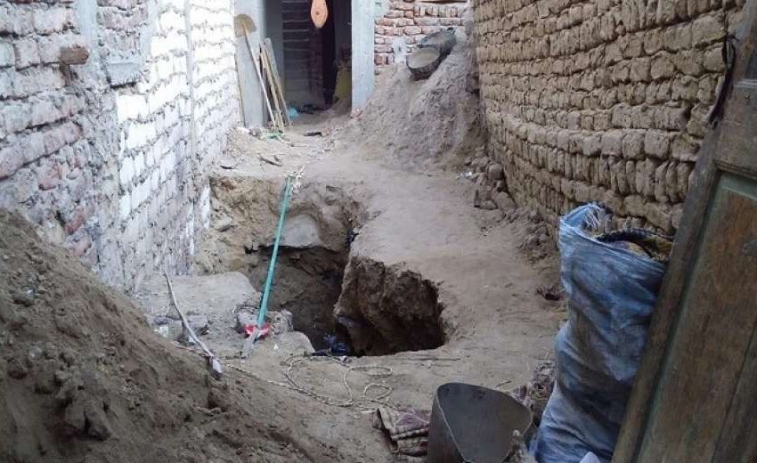  مصرع فلاح أثناء تنقيبه عن الآثار داخل منزله في فاقوس