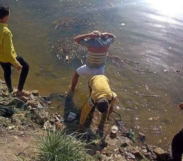  العثور على شاب غريقًا بترعة في بلبيس