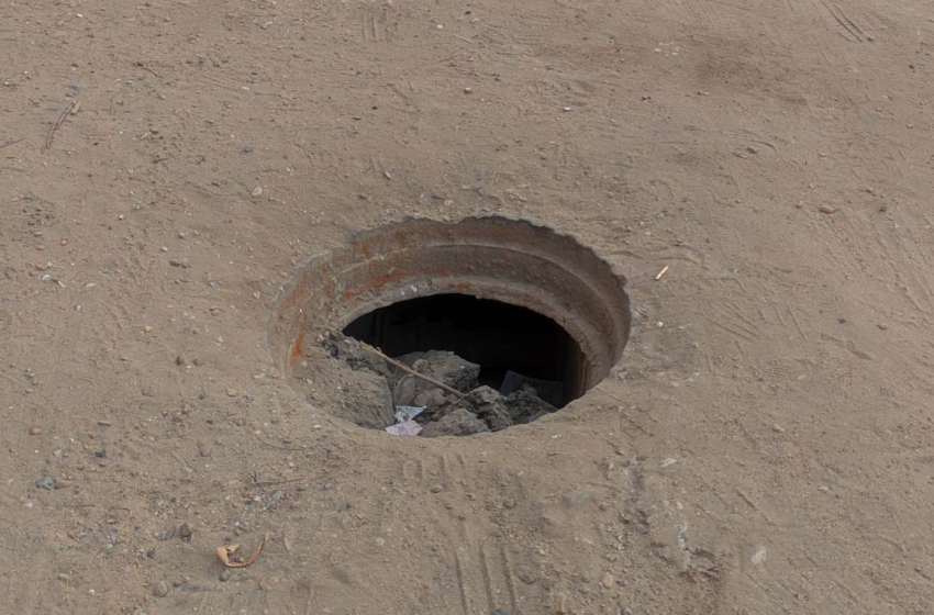 سرقة أغطية بلاعات الصرف بهرية في الزقازيق