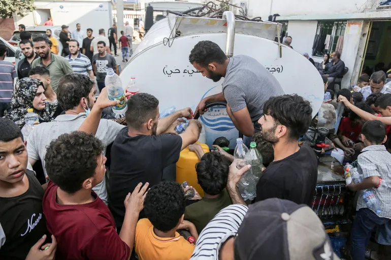  وكالة أونروا: المياه تنفد وغزة تواجه الموت