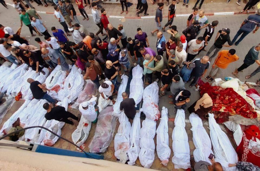 مئات الشهداء والجرحى في مجزرة “مروعة” بغزة