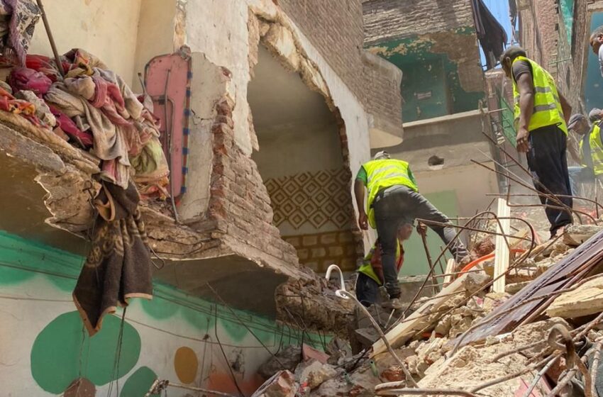  ‏ارتفاع ضحايا عقار حدائق القبة المنهار لـ13 قتيلا