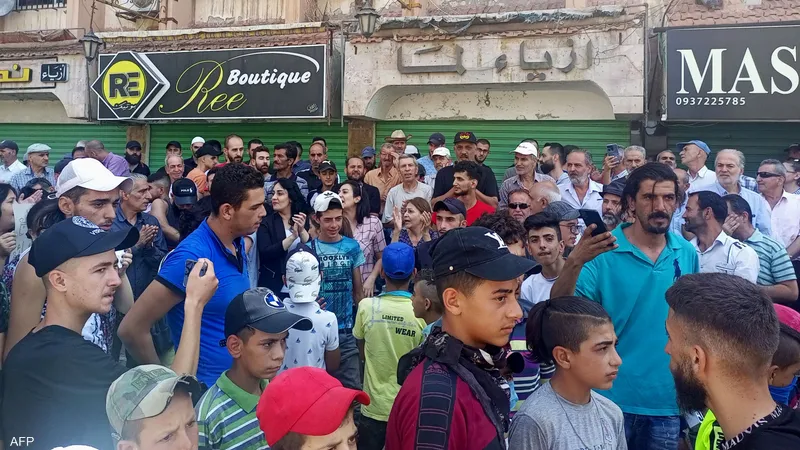  لليوم الرابع.. موجة تظاهرات تجتاح السويداء ودرعا بسوريا ضد النظام