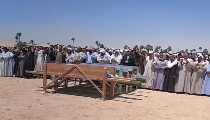  وفاة 4 أشقاء صعقا بالكهرباء خلال ري أرضهم بالفيوم